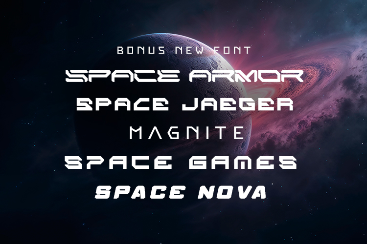 Futuristic Font Bundle - Image 4